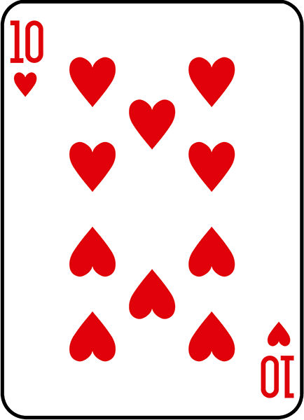 10 of Hearts
