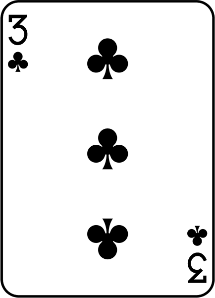 3 of Clubs