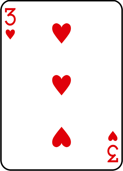 3 of Hearts