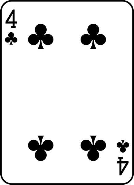 4 of Clubs