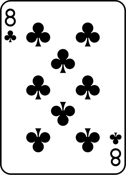8 of Clubs