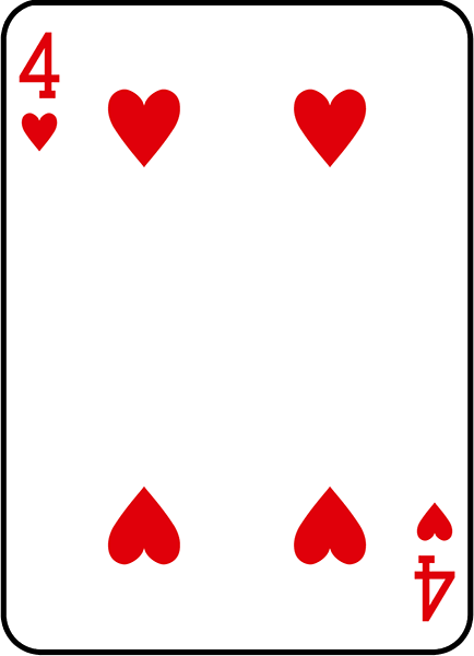 4 of Hearts