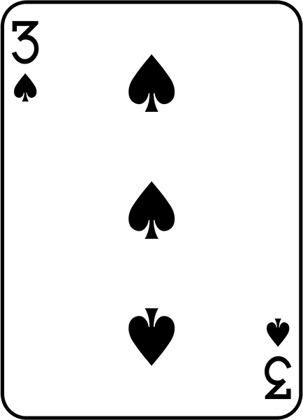 3 of Spades
