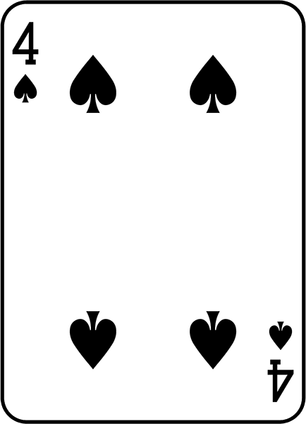 4 of Spades