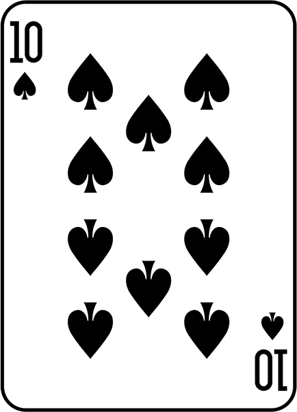 10 of Spades