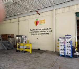 All Faiths Food Bank warehouse