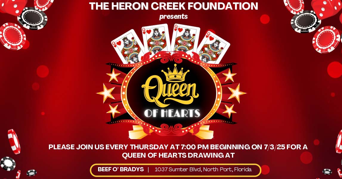 Queen of Hearts - Heron Creek Community Foundation